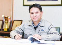 宋<em>煒</em>：參與研制中國最大LNG船 建造難度堪比航母