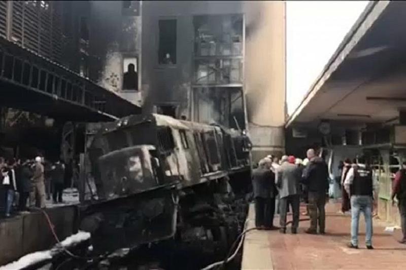 開羅火車站大火致25死50傷