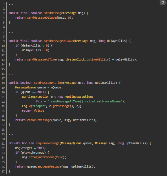 Android系統消息機制—Handler <em>發送</em>消息