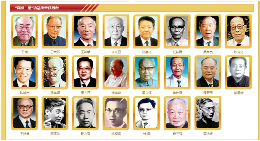 23位兩彈一星功勛獎章獲得者