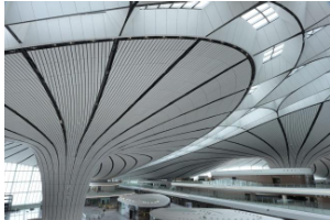 一起來，走進(jìn)北京大興國際機(jī)場航站樓——一組航站樓內(nèi)部裝飾美圖2