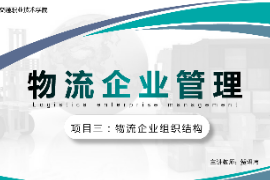 <em>課件</em>：<em>現代</em><em>物流</em><em>管理</em><em>專業</em>《<em>物流</em>企業<em>管理</em>—項目三<em>物流</em>企業組織結構》