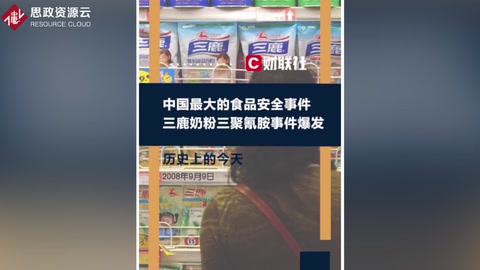 2008年的“<em>三</em>聚氰胺”<em>事件</em>——引出食品摻雜問題