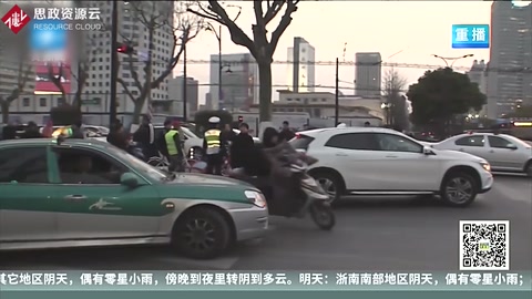 杭州嚴(yán)查非機(jī)動(dòng)車違法行為 以安全教育為主