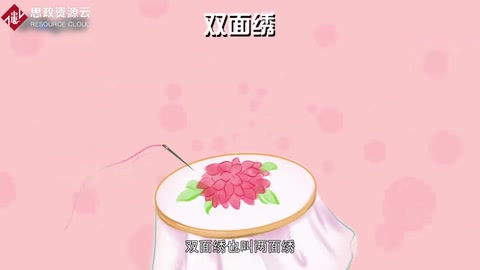 一分鐘了解雙面繡