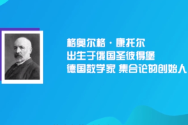 一分鐘了解格奧爾格·<em>康</em>托<em>爾</em>