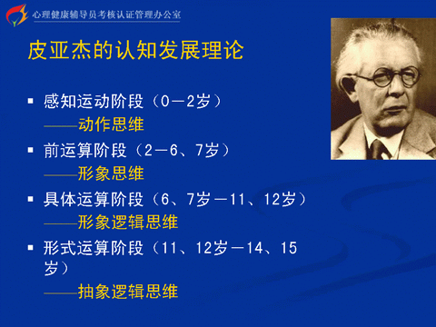 皮亞杰<em>認(rèn)知</em>發(fā)展觀
