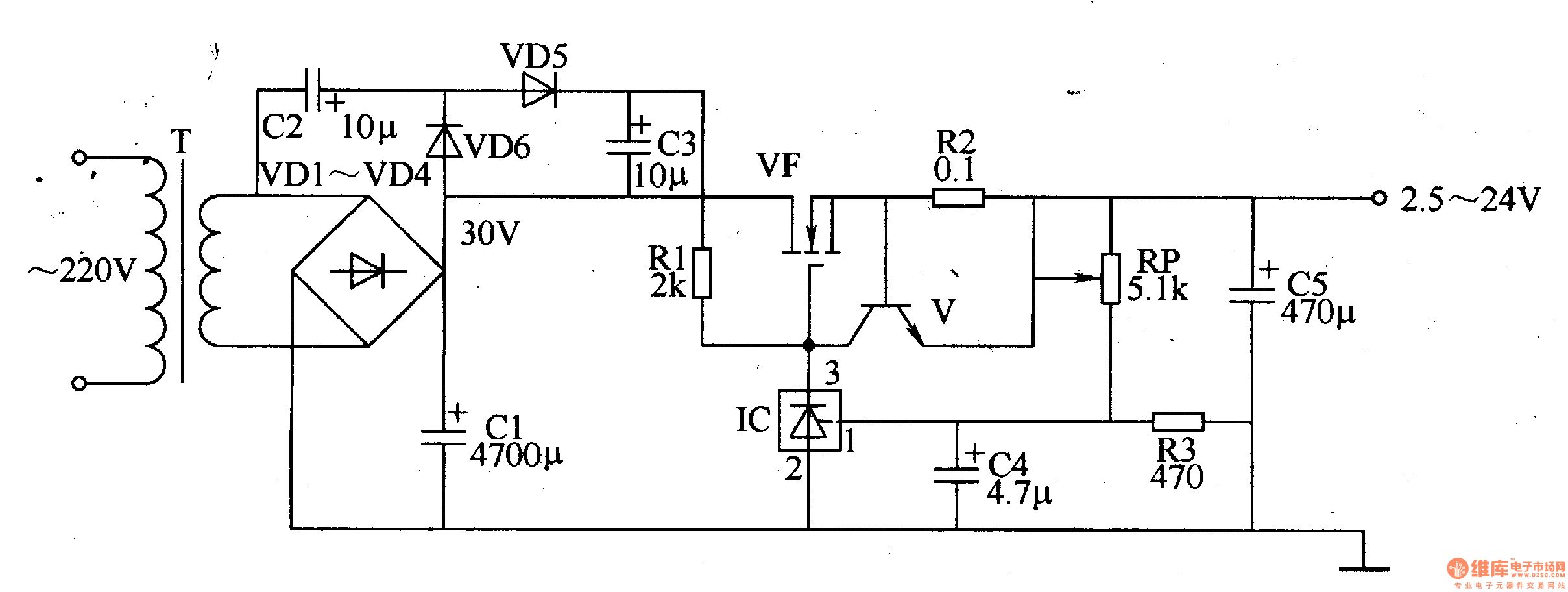 可調直流穩壓<em>電源</em>3
