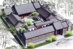 北京<em>傳統</em>合院式建筑—北京<em>四合院</em>