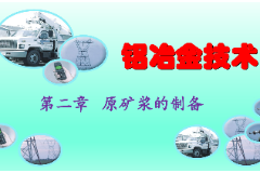 <em>課件</em>：<em>有色金屬</em><em>智能</em><em>冶金</em><em>技術</em><em>專業</em>《<em>鋁</em><em>冶金</em><em>技術</em>—第二章 原礦漿的制備》