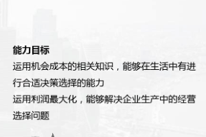 <em>課件</em>：<em>金融</em><em>服務</em><em>與</em><em>管理</em><em>專業</em>《<em>經濟學</em><em>基礎</em>—<em>項目</em>五 成本<em>理論</em>》