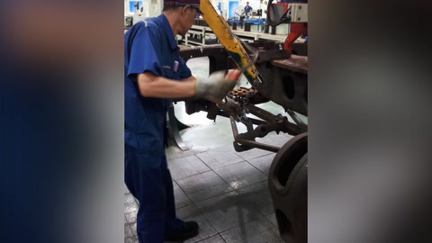 分解制動梁<em>操作過程</em>