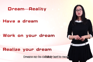 <em>微</em><em>課</em>：英語專業《Do <em>you</em> have a dream》