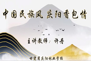 <em>微</em><em>課</em>：學(xué)前教育<em>專業(yè)</em>《中國民族風(fēng) 慶陽香包情》