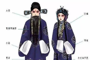 京劇行頭—京劇服飾—對兒帔