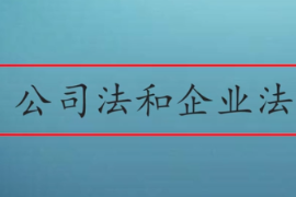 公司法<em>和</em>企業法<em>有</em><em>什么區別</em>呢？