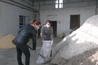 畜牧養殖<em>戶</em>在鏟飼草料