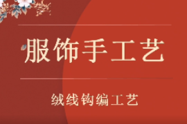 微課：服裝設(shè)計(jì)與工藝專業(yè)《服裝設(shè)計(jì)與工藝—絨線鉤編工藝》