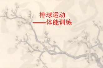 PPT<em>課件</em>：<em>體能訓(xùn)練</em><em>專業(yè)</em>《排球<em>運動</em>—<em>體能訓(xùn)練</em>》
