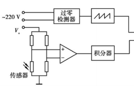 燈光亮度自動控制器原理圖