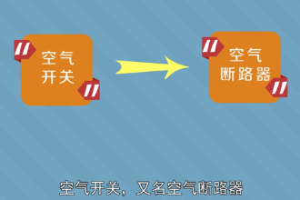 空氣開關—<em>斷路器</em>的一種