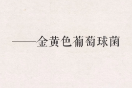 帶你了解金黃色<em>葡萄球菌</em>