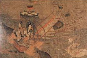 魏晉南北朝繪畫(東晉顧愷之《<em>洛神賦</em><em>圖</em>》）