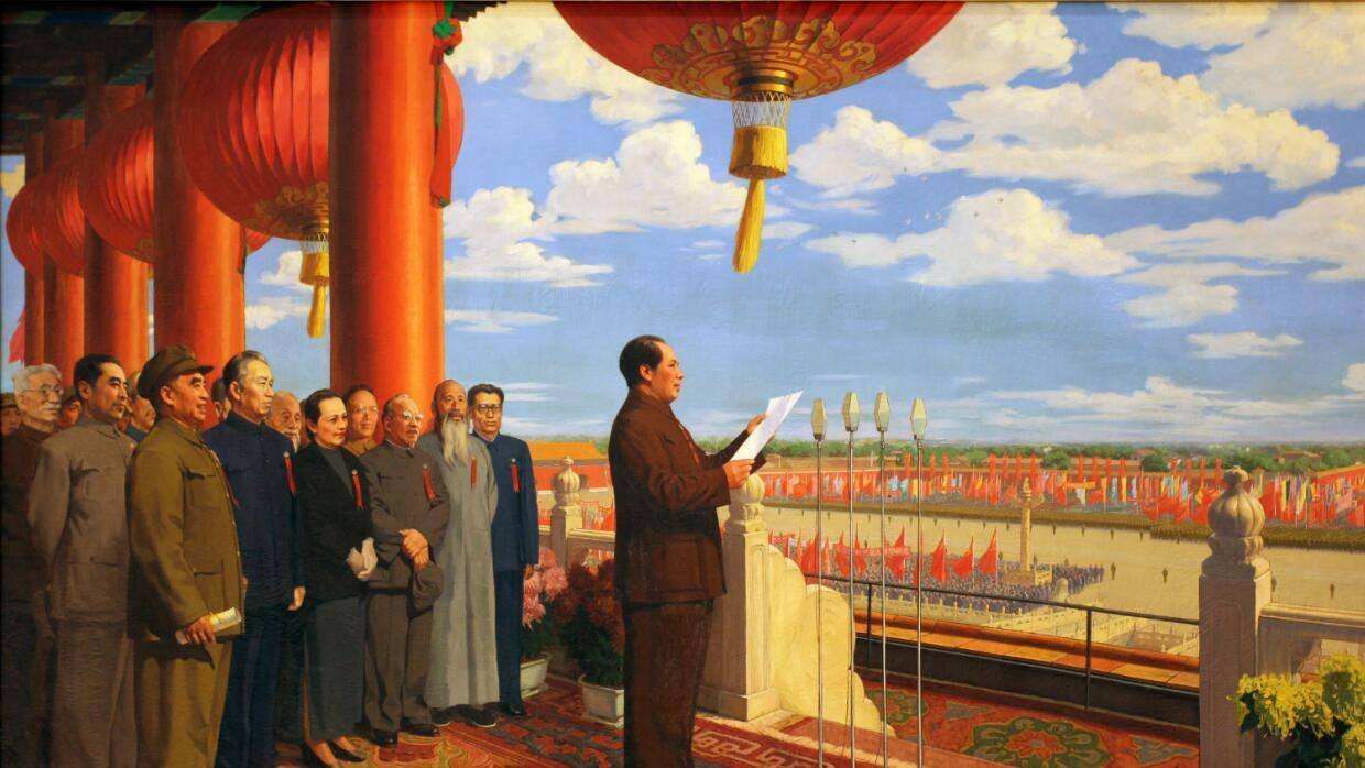 油畫《開國大典》