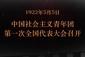 1922年5月5日 中國社會主義青年團第一次全國代表大會召開