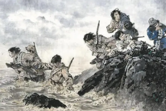 <em>美育</em><em>類</em><em>資源</em>—《八女投江》王盛烈<em>創作</em>的<em>國畫</em>作品
