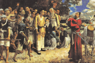 <em>美育</em><em>類</em><em>資源</em>—《田橫五百士》徐悲鴻<em>創作</em>繪畫
