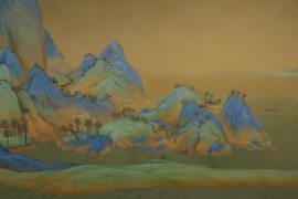 美育類資源—宮廷繪畫《<em>千里</em><em>江山</em>圖》