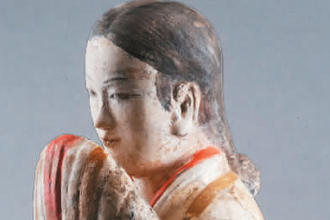 中華傳統文化—西漢塑衣式<em>拱手</em>跽坐女俑